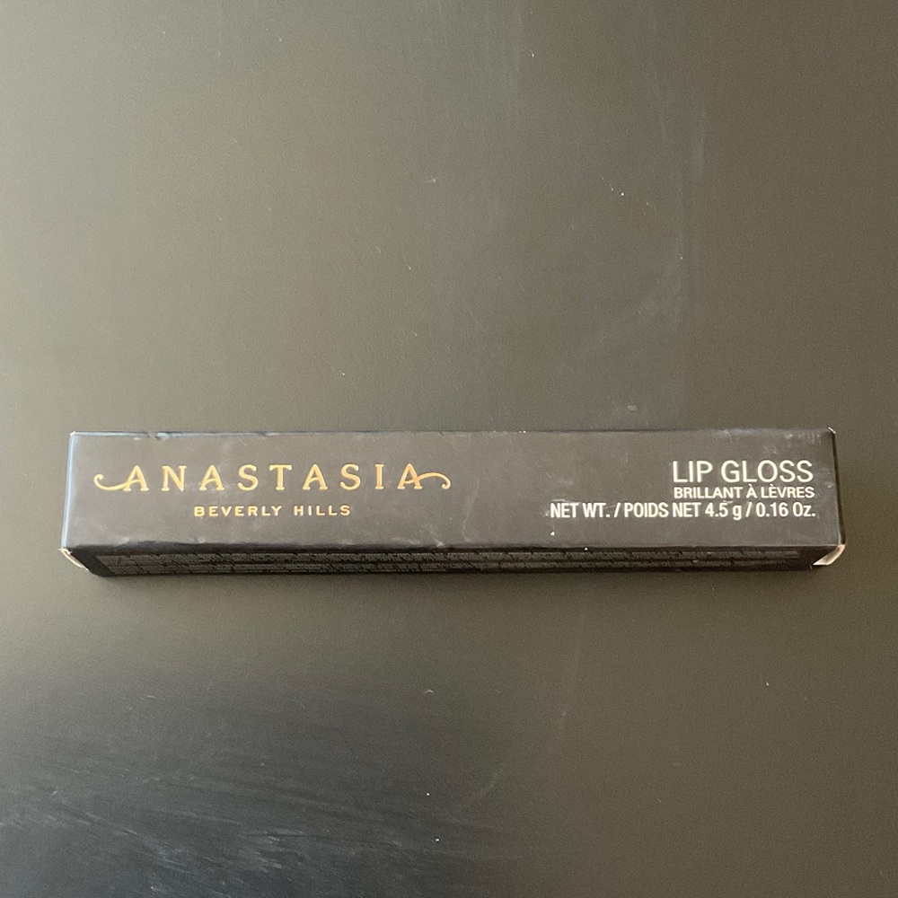 Anastasia Beverly Hills Lip Gloss in Black & Gold Packaging